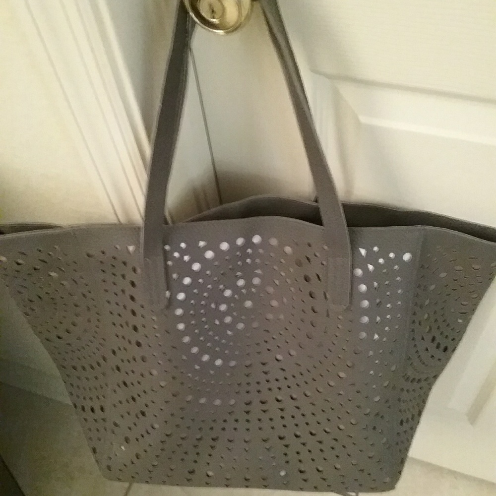 Brand new Grey and Gold Shoulder Tote Bag